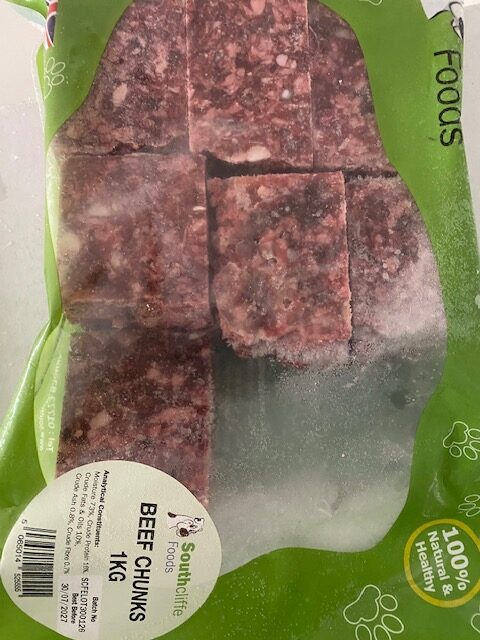 Beef Chunks – 1kg Bag Beef Chunks – 1kg Bag